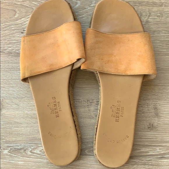 Hermes Shoes - Authentic Hermès Slip on Sandals